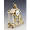 19C French Marble Gilt Bronze Clock Tiffany & Co image 7