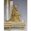 19C French Marble Gilt Bronze Clock Tiffany & Co image 10