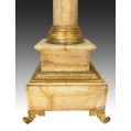19C French Onyx Gilt Bronze Pedestal image 3