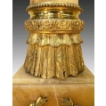 19C French Onyx Gilt Bronze Pedestal image 3