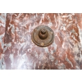 19C French Red Marble Gilt Bronze Pedestal image 1