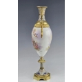19C French Sevres Style Porcelain Gilt Bronze Enamel Vase image 6