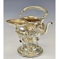 19C Gorham Repousse Sterling Silver Kettle on Stand image 13