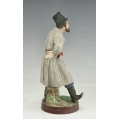 19C Russian Gardner Porcelain Figure of a Coachman (Yamshchik), Verbilki image 5