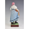 19C Russian Gardner Porcelain Figurine image 3