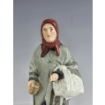 19C Russian Gardner Porcelain Figurine of Jewish Woman image 4