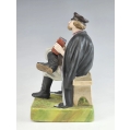 19C Russian Gardner Porcelain Figurine The Accordion Player image 5
