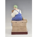 19C Russian Gardner Porcelain Group Figurine of Mother and Child image 3