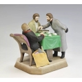 19C Russian Gardner Porcelain Group Figurine image 2