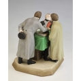 19C Russian Gardner Porcelain Group Figurine image 3