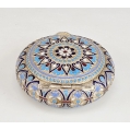 19C Russian Gilt Silver Enamel Snuff Box image 8