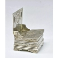 19C Russian Gilt Silver Salt Throne Ovchinnikov image 8