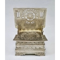 19C Russian Gilt Silver Salt Throne Ovchinnikov image 9