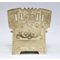 19C Russian Gilt Silver Salt Throne image 7