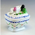 19C Russian Porcelain Box by Kuznetzov image 5