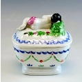19C Russian Porcelain Box by Kuznetzov image 6