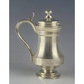 19C Russian Silver Engraved Tankard 1869 image 2
