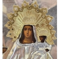 19C Russian Silver Icon The Joy to All Who Sorrow in Kiot image 8