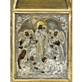 19C Russian Silver Icon The Joy to All Who Sorrow in Kiot image 13