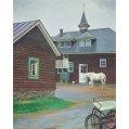 Alexandre Petrov (Russian, b. 1947) White Horse, 1990 image 1