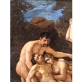 Antique 18C French Neoclassical Old Master Painting, The Death of Abel image 2