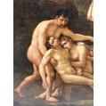 Antique 18C French Neoclassical Old Master Painting, The Death of Abel image 3