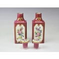Antique 19C French Sevres Porcelain Pair Parfum Bottles image 2