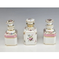 Antique 19C French Sevres Style Porcelain Group Parfum Bottles image 9