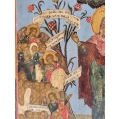 Antique 19C Russian Orthodox Icon Mother of God to All Who Sorrow image 4