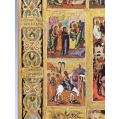 Antique 19C Russian Orthodox Icon of The Great Feasts image 4