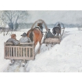 Antique Andrei Jegorov Russian/Estonian ( 1878-1954) Painting image 4