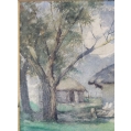 Antique Constantin Westchiloff Russian ( 1877-1945 ) Painting image 4
