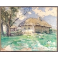 Antique Constantin Westchiloff Russian ( 1877-1945 ) Painting image 10
