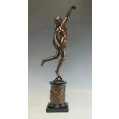 Antique French Bronze Sculpture of Fortuna by L. V. Robert ( 1821-1824 ) image 2