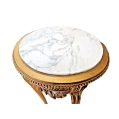 Antique French Giltwood Pedestal High Table image 3