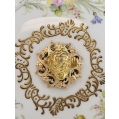 Antique French Sèvres Dèposè Porcelain Gilt Bronze Candy Potpourri Dish image 8