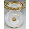 Antique French Sèvres Dèposè Porcelain Gilt Bronze Candy Potpourri Dish image 9