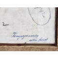 Antique German KPM Quality H/P Porcelain Plaque image 2