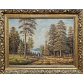 Antique Oil Painting Aleksandr Morozov ( Russian 1935-1904 ) image 6