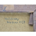 Antique Oil Painting Boris Mestchersky Russian/French/American ( 1889-1957 ) image 1