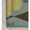 Antique Oil Painting Boris Mestchersky Russian/French/American ( 1889-1957 ) image 6