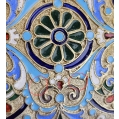 Antique Russian Gilt Silver Enamel Cigarette Case image 6