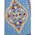 Antique Russian Silver-Gilt Cloisonné Enamel Box, 88, Moscow c.1900 image 1
