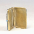 Antique Russian Silver-Gilt Cloisonné Enamel Box, 88, Moscow c.1900 image 3
