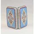 Antique Russian Silver-Gilt Cloisonné Enamel Box, 88, Moscow c.1900 image 4