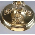 Antique Vienna 1840 Silver Gilt Church Chalice M&K Mayerhofer & Klinkosch image 2