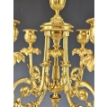 Beautiful 19C French Gilt Bronze Figural Pair Candelabras image 6