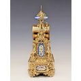 Beautiful 19C French Sevres Porcelain Gilt Bronze Clock image 9