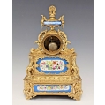 Beautiful 19C French Sevres Porcelain Gilt Bronze Clock image 11