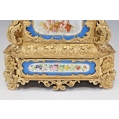 Beautiful 19C French Sevres Porcelain Gilt Bronze Clock image 16